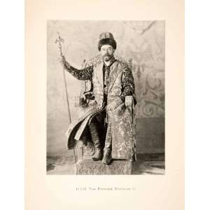  1905 Photogravure Nicholas Emperor Autocrat Russian Empire 