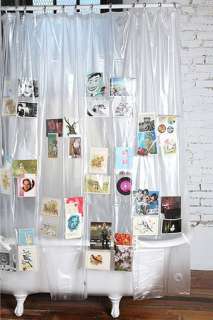 UrbanOutfitters  Pockets Shower Curtain