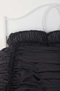UrbanOutfitters  Gathered Ruffle Duvet Cover