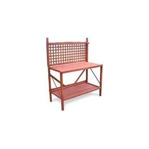  Merry Foldable Wood Potting Bench Patio, Lawn & Garden