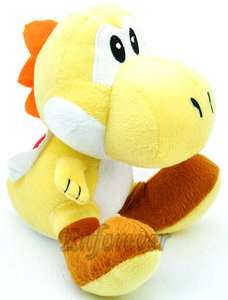 Super Mario Bros Yellow YOSHI Plush Toy Doll^MT110  
