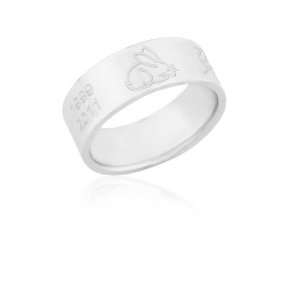  Ziovani Chinese Year of the Rabbit Stainless Steel Ring 