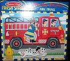   Doug Fresh Start FireTruck Fire Truck Chunky Puzzle # 3721 Fireman