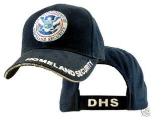 HOMELAND SECURITY DHS POLICE EMBROIDERED HAT CAP  