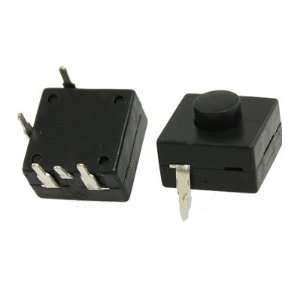   10 Pcs Vertical 5 Pin Square Momentary Action Torch Push Button Switch