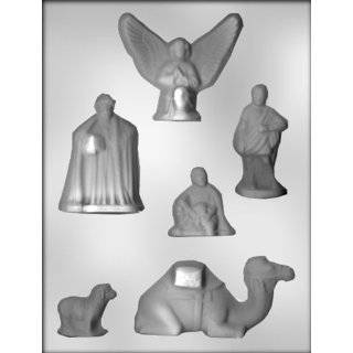 CK Products Wise Men, Camel, Angel, and Sheep Chocolate Mold