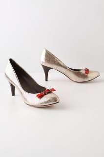 Sterling Kitten Heels   Anthropologie