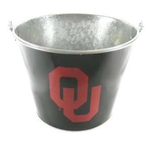  Oklahoma Sooners Black Metal Beer Bucket