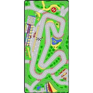  Race Track Kids Play Rug by Learning Carpets