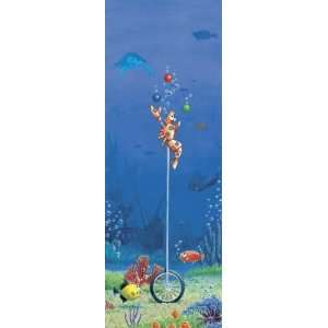  Aquatic Circus Shrimp Wall Mural