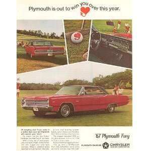  1966 Advertisement 1967 Plymouth Fury 