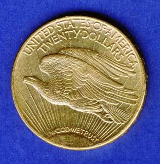 1915 S $20 GOLD ST GAUDENS COIN UNCIRCULATED  