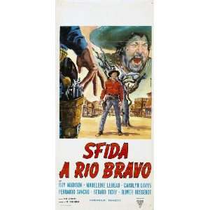  Gunmen of Rio Grande Poster Movie Italian 13x28