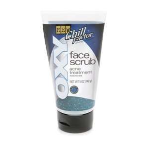    Oxy Chill Factor Face Scrub For Acne Treatment   5 Oz Beauty