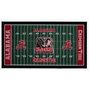    NCAA Alabama Crimson Tide XL Football Field Mat