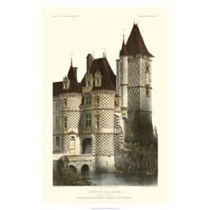  French Chateaux In Brick II by Victor Petit 20x30 Kitchen 