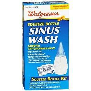   Sinus Wash Squeeze Bottle Kit, 30 ea Health 