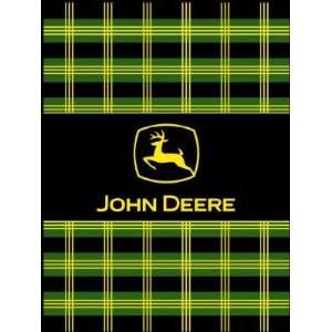  John Deere Plaid Blanket by Biederlack