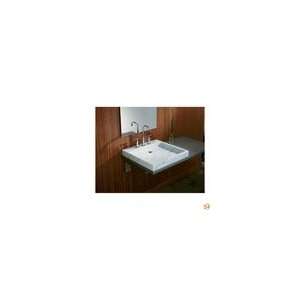   Wading Pool Wet Surface Bathroom Sink, White Carra