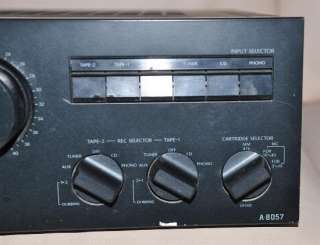 ONKYO STEREO AMPLIFIER A 8057 PRE AMP RECEIVER AUDIOPHILE PHONO  