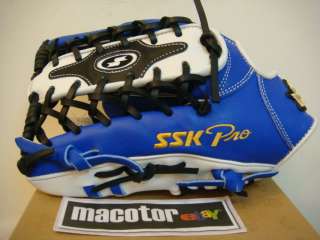 SSK Special Pro Order 13 Outfield Baseball Glove Blue White LHT LTD 
