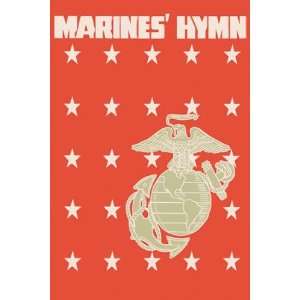 Marines Hymn #2   Poster (12x18)
