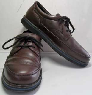 MENS Cardovan Leather Oxford Shoes 10.5 EW Hush Puppies $11 SHIPPING 