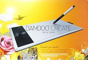Wacom Bamboo Create Pen & Touch Tablet CTH670 NEW  