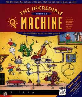 The Incredible Machine 3.0 PC CD build Rube Goldberg devices 