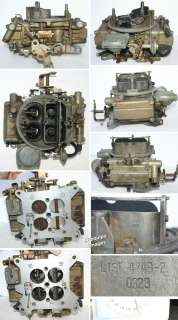Holley Carburetor List 4749 2, 0329 4 bbl 1970,71 Mopar  