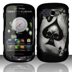 For Pantech Breakout Rubber HARD Protector Case Snap on Phone Cover 