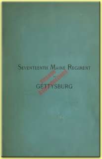   Maine Infantry Regiment at Gettysburg ~ Civil War History ~ Book on CD