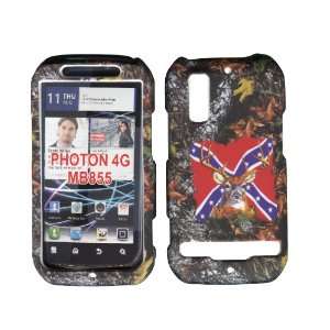 Camo Flag Stem Motorola Electrify, Photon 4G MB855 Case Cover Phone 