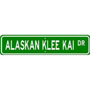  Alaskan Klee Kai STREET SIGN ~ High Quality Aluminum ~ Dog 