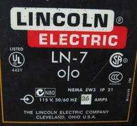 LINCOLN ELECTRIC CV 305 MIG WELDER + LN 7 WIRE FEEDER  