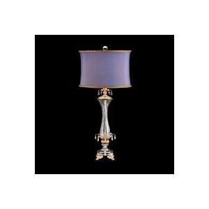  Schonbek Pirouette Iridescent Purple Shade Table Lamp 