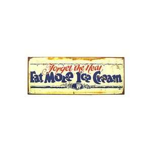 Retro Vintage Style Ice Cream Tin Sign 