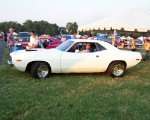 This is me leaving the 2007 Chryslers at Carlisle car show in my 1973 