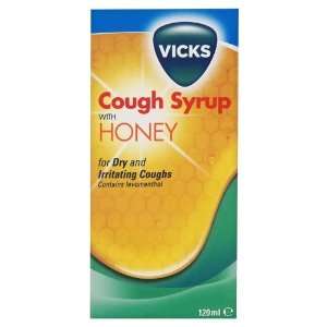  Vicks Cough Syrup with Honey x 120ml Health & Personal 