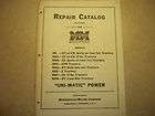 repair catalog no r 1069g uni matic power mm returns