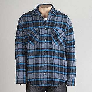Young Mens Heavy Weight Fleece Lined Flannel Shirt  Amplify Clothing 