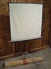 projector screen vintage  