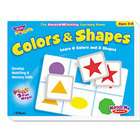 ERC Quality Match Me Game Colors & Shapes Ages By Trend Enterprises