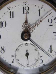Antique Swiss alarm pocket watch c1900  