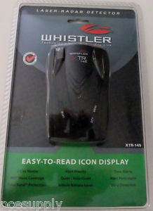 Whistler XTR 145 Laser Radar Detector with Icon Display 052303404603 