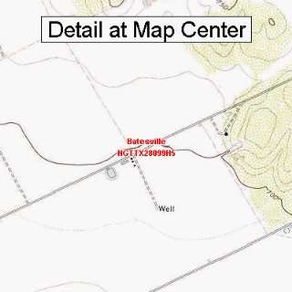  USGS Topographic Quadrangle Map   Batesville, Texas 