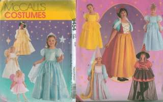 Mccalls Storybook Princess Characters Costume Sewing Pattern Halloween 