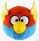 Angry Birds SPACE orange/blue LIGHTNING Bird Soft Stuffed LIMITED 