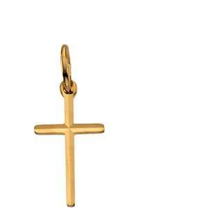  15.50X10.00 Mm 14K Yellow Gold Cross Pendant Jewelry