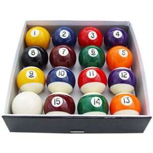  Action Deluxe Pool and Billiard Balls Set Sports 